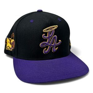 Hot Rod LA Signature LA Kobe Bryant Tribute SnapBack Hat Cap RARE
